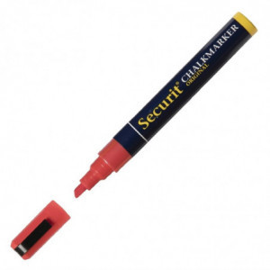 Kreidemarker 6mm rot - Securit - Fourniresto