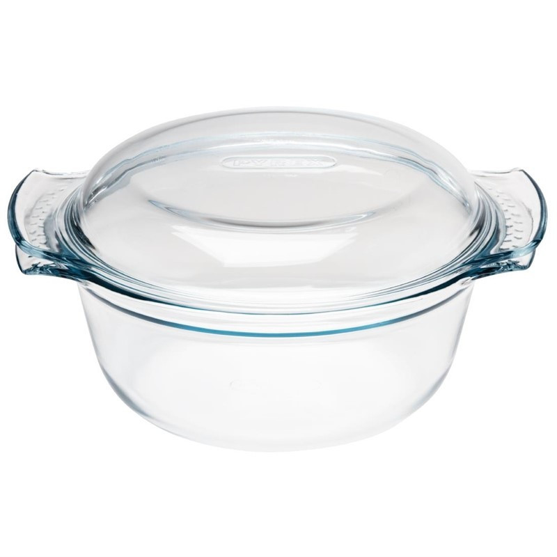 Round glass casserole dish 3.5L - Pyrex - Fourniresto