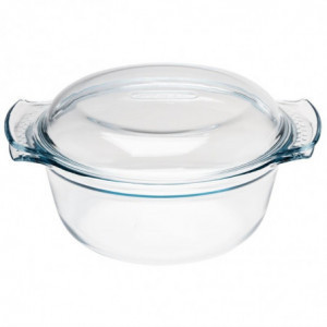 Runde Glas-Cocotte 3,5L - Pyrex - Fourniresto