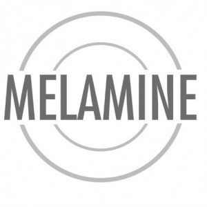 Asbak Zwart van Melamine - Ø 100mm - Olympia KRISTALLON