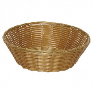 Round Wicker Poly Basket - Set of 6 - Olympia