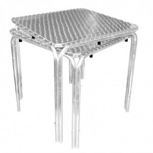 Square stackable table 70 x 70 cm - Bolero - Fourniresto