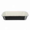 Roasting dish in black cast iron 405 x 250mm - Vogue - Fourniresto