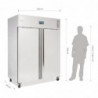 Negative Refrigerated Cabinet 2 Doors - 1300 L - Polar - Fourniresto