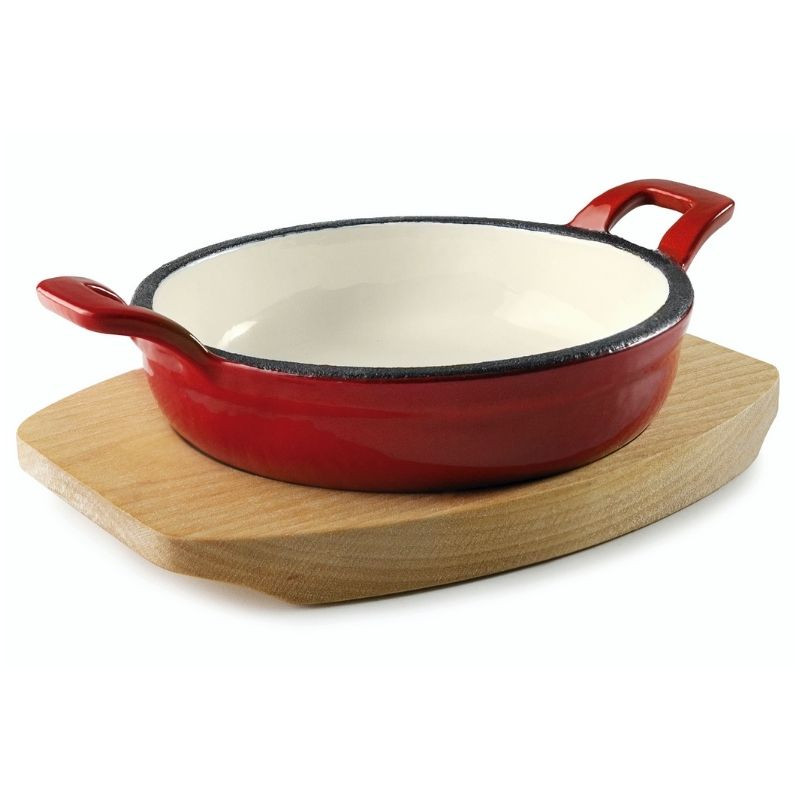 Braadpan Round Magma Rood - Ø 18,5 Cm - Lacor