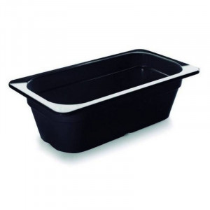 Gastro Black Melamine Tray 1/3 - H 65 mm - Lacor