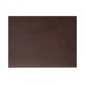 Set De Table Rectangulaire En Cuir Marron Grainé Rinia - 45X30 Cm - Lacor