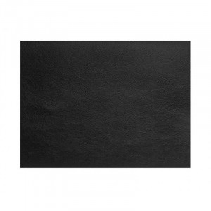 Tafelset Rechthoekig van Zwart Korrelig Leer Cos - 45x30 cm - Lacor