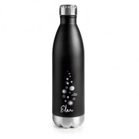 Flasche aus schwarzem Edelstahl - 750 ml - Lacor