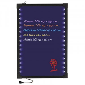 Leuchtendes LED-Panel - 40 x 60 cm - Lacor