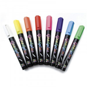 Fluoreszierende Marker - 8 Farben - Lacor