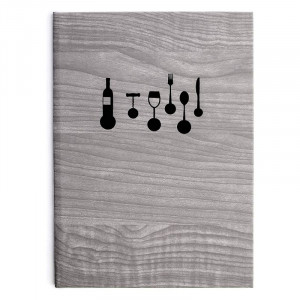 Porte-Menu Cassat In Leer - A5 - Lacor