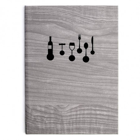 Porte-Menu Cassat In Leer - A5 - Lacor