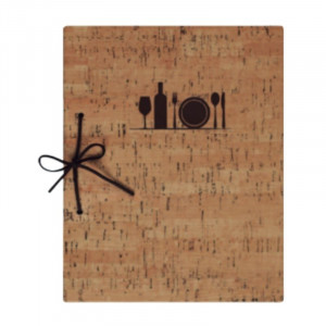 Menuhouder Helen van imitatieleer - A5 - Lacor