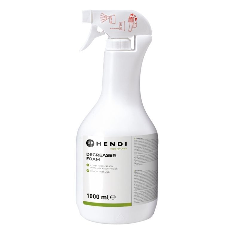 Degreasing Foam for Surfaces - 1 L - HENDI