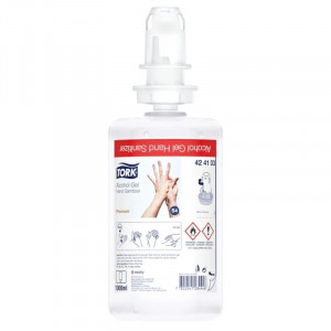 Gel Hydroalcoolique Professionnel 1L - Lot de 6 - Marque Tork