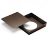 Square Cake Pan with Removable Bottom - 240 x 240 mm - TELLIER