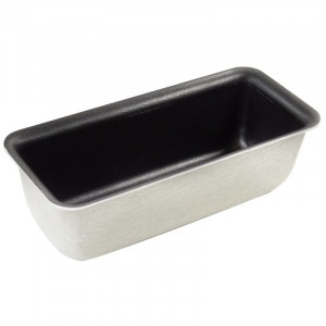 Embossed Aluminum Loaf Pan - 100 x 38 mm - Tellier