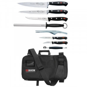 Set aus 8 Messern mit Etui - Dick
