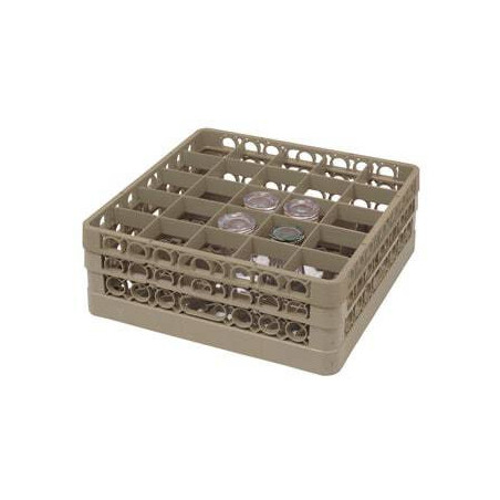 Casier de Lavage - 25 Cases - H 225 mm