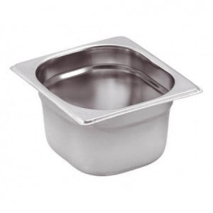 Bac Gastro GN 1/6 Inox - Tiefe 100 mm - 1,6 L - FourniResto