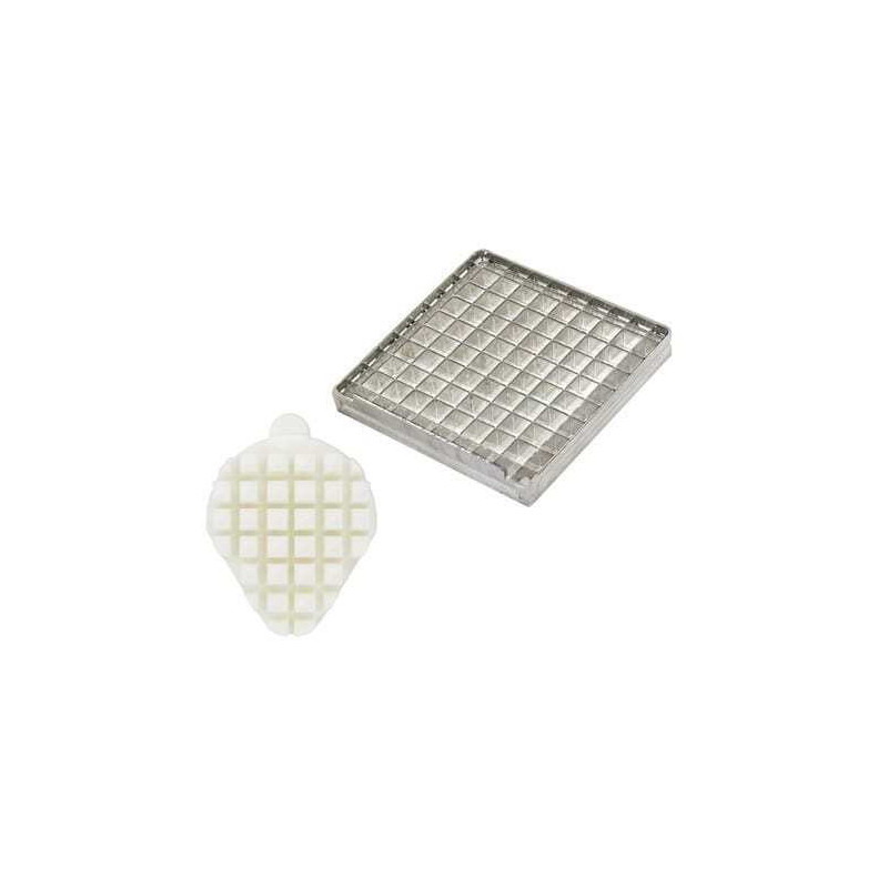 Mes en Duwer voor Frietsnijder - 6 x 6 mm