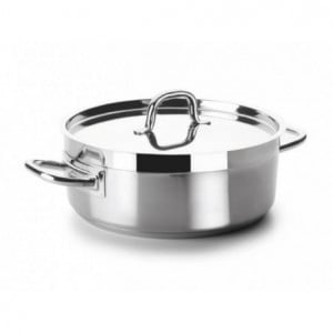 Professionele braadpan met deksel - Chef Luxe - ø 32 cm