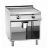 Gladde Snackplaat - L 800 mm - Gas