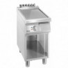 Geribbelde Snackplaat Breedte 400 mm - Gas