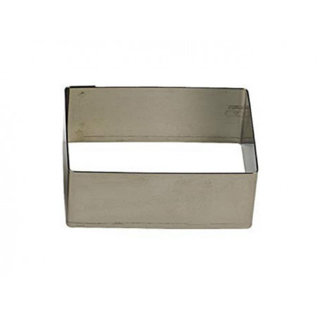 Emporte-Pièce Rectangle Inox - 100 x 30 x 30 mm