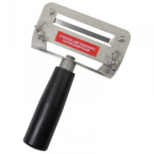 Roestvrijstalen schiller voor pompoen en watermeloen