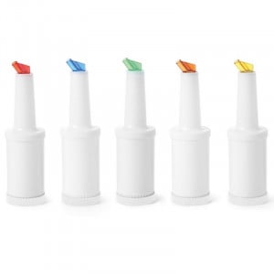 Fles met Veelkleurige Giettuiten - Merk HENDI