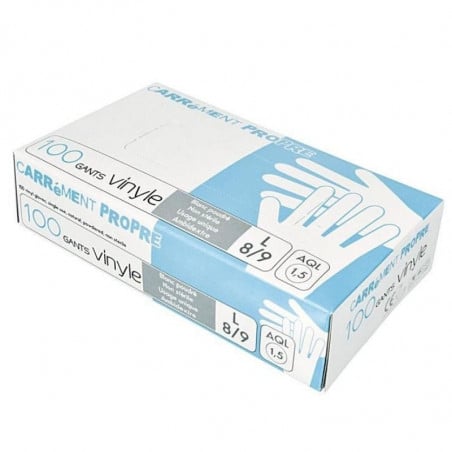 Vinyl Gloves Size L - Pack of 100