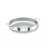 Platte Ronde Professionele Pan Zonder Deksel - Luxe Chef van het merk Lacor - ⌀ 50 cm