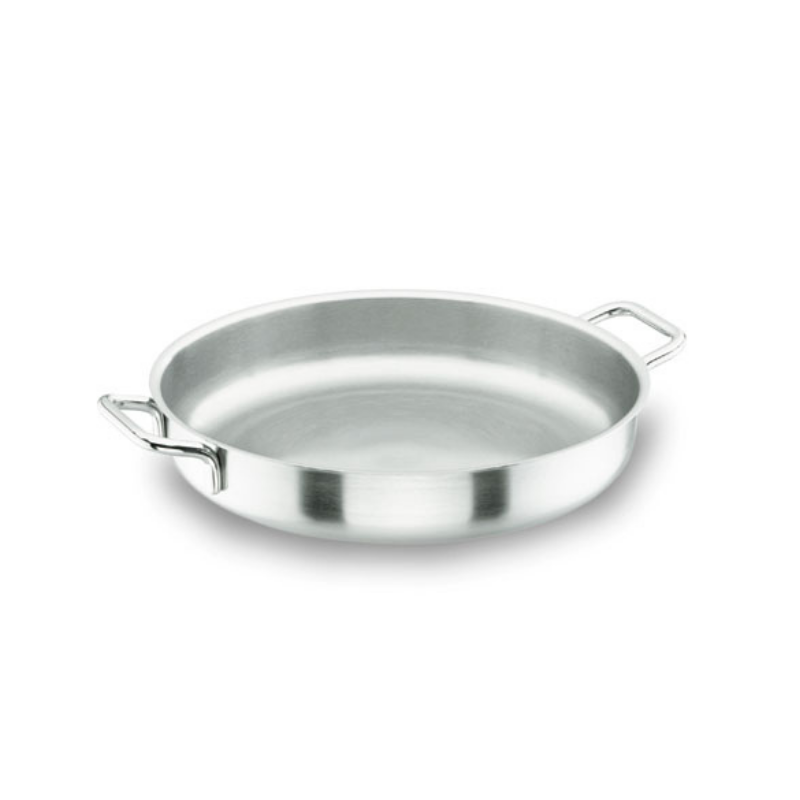 Platte Ronde Professionele Pan Zonder Deksel - Chef Luxe van het merk Lacor - ⌀ 36 cm