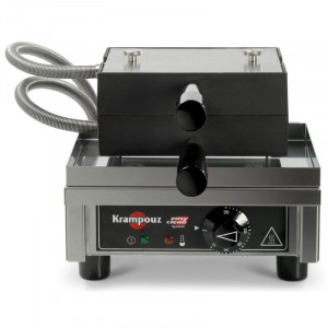 Professionele Wafelijzer met 90° Opening - 4 x 6 Vruchten