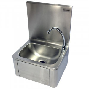 Oberschenkelgesteuertes Handwaschbecken