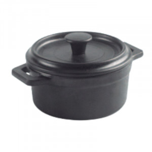 Mini-Cocotte aus Melamin mit Deckel - Ø 14 cm - 640 ml - Lacor