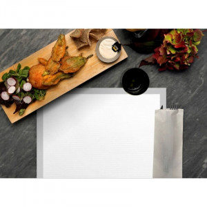 White Cellulose Placemat - 400 x 300 mm - Pack of 2000