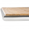 Bistrotisch mit klappbarer quadratischer Platte aus Esche - 600mm - Bolero - Fourniresto