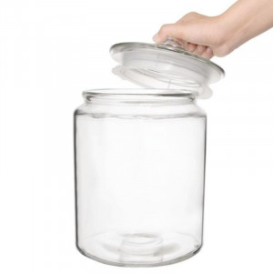 Glass Cookie Jar - 6.35 L - Olympia - Fourniresto