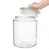 Glass Cookie Jar - 6.35 L - Olympia - Fourniresto