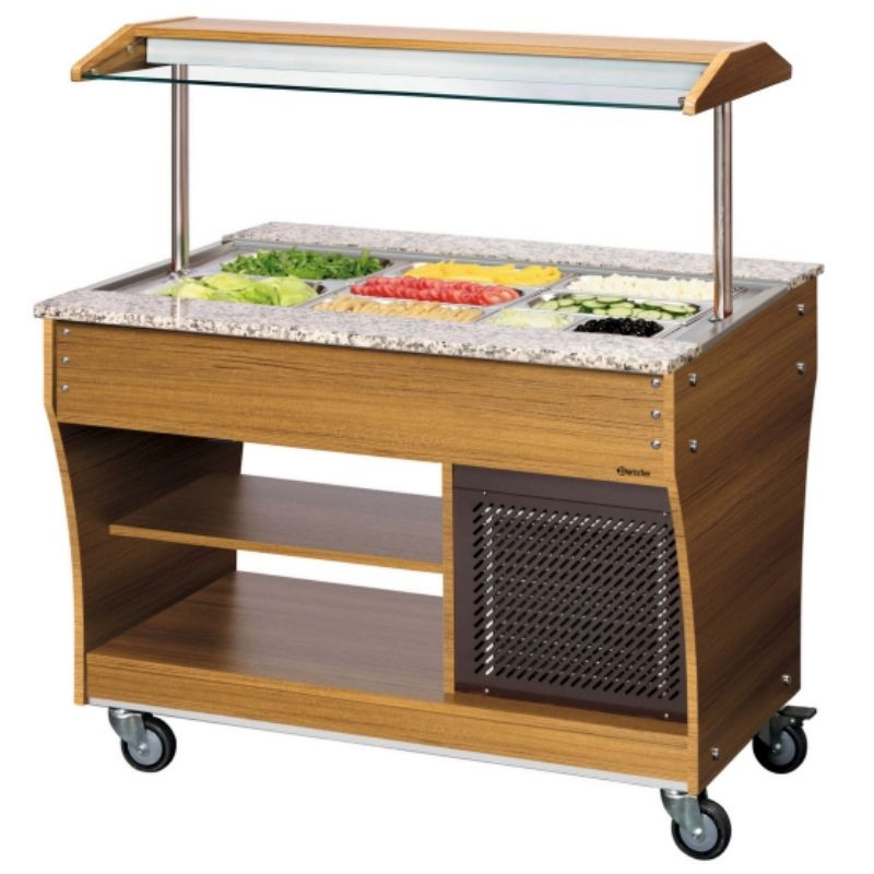 Buffet/Saladebar met koeling - 3 x GN 1/1