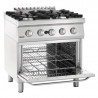 Four-burner stove with gas oven GN 2/1 Series 700