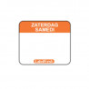 Etikett für die Rückverfolgbarkeit Label FreshEasy - Samstag - 30 x 25 mm - Packung mit 1000