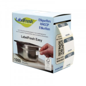 Traceerbaarheidslabel FreshEasy - Dinsdag - 30 x 25 mm - Pak van 1000 - LabelFresh