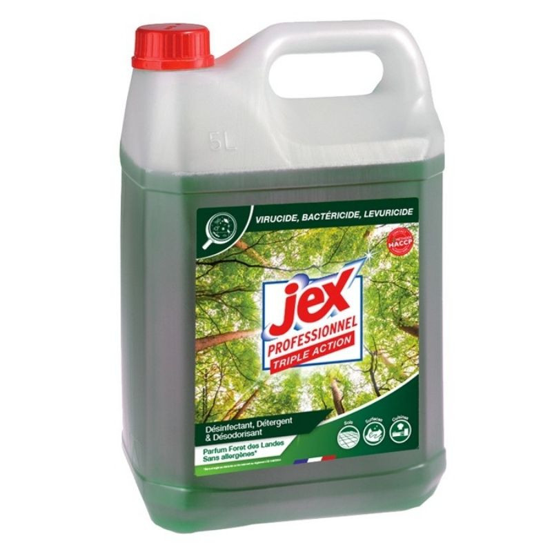 Reinigings- en desinfectiemiddel Triple Action - Geur van Landesbos - 5 L - Jex