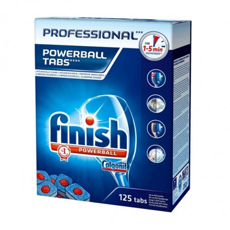 Tablettes Powerball pour Lave-Vaisselle - Lot de 125 - Finish Professional