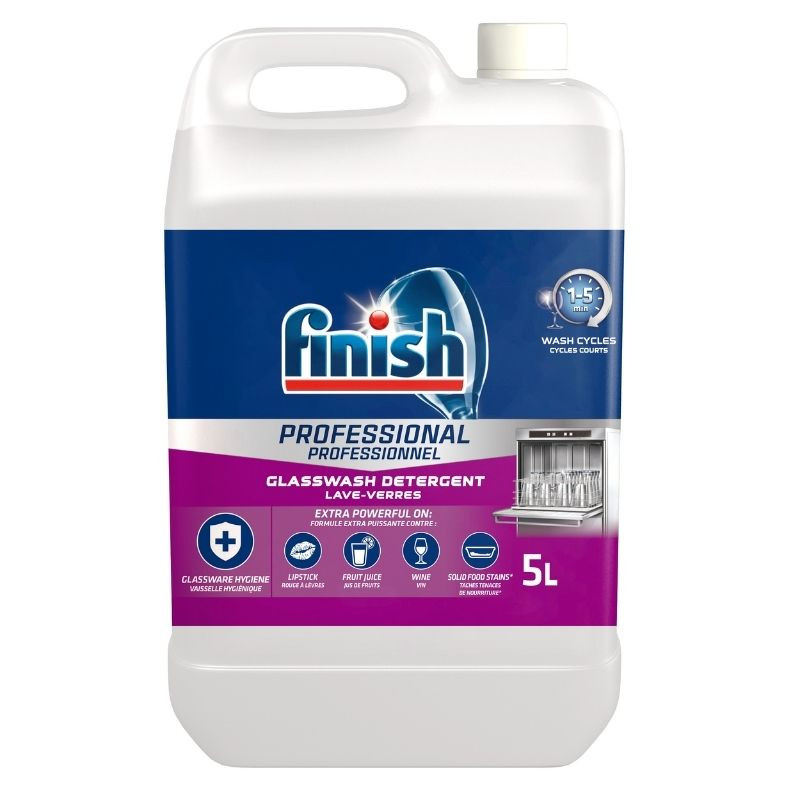 Flüssiger Entfetter für Geschirrspülmaschinen - 5 L - Finish