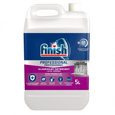 Degreasing Liquid for Automatic Glasswasher - 5 L - Finish